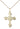 14kt Gold Filled Medium Army Cross Necklace 7/8 x 5/8 inches with 18 inch Curb Chain by Bliss
