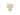 Small 14kt solid gold Franciscan Tau cross pendant 5/8 x 5/8 inches handmade by Bliss Manufacturing