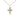 Small 14kt Gold Filled San Damiano Crucifix necklace with 5/8 x 3/8 inch pendant on 18 inch chain by Bliss