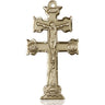 Large 14kt Solid Gold Caravaca Crucifix Pendant 1 1/2 x 3/4 inches handcrafted by Bliss Manufacturing
