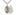 Sterling Silver Our Lady of Czestochowa Medal Necklace 1 1/8 inch by 5/8 inch with 24 inch chain by Bliss