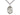 Sterling Silver St. Ann Patron Saint Medal Necklace with 1x3/4 inch pendant and 24 inch curb chain by Bliss