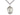 Sterling Silver St. Barbara Patron Saint Medal Necklace 1 x 3/4 inch with 24 inch chain by Bliss