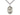 Sterling silver St. Catherine of Siena patron saint medal necklace, 1x3/4 inch pendant, 24 inch chain, handcrafted by Bliss Manufacturing