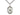 Sterling silver St. Bernadette patron saint medal necklace, 1 by 3/4 inch, 24 inch chain, Bliss