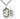 Sterling silver St. Brendan the Navigator patron saint medal necklace with 24-inch chain, USA made by Bliss