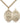 Gold filled St George patron saint medal necklace 1 inch with 24 inch chain by Bliss