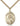 14kt Gold Filled St. Joan of Arc Patron Saint Medal Necklace with 24 inch Chain by Bliss