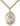 14kt Gold Filled St. Joan of Arc Coast Guard Medal Necklace 1 x 3/4 inch on 24 inch chain by Bliss