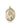 14kt solid gold St. Joan of Arc medal pendant, 1 x 3/4 inch, handcrafted in USA by Bliss Manufacturing