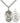 Sterling Silver St. Michael the Archangel Medal Necklace 1 x 3/4 Inches with 24 Inch Curb Chain by Bliss