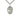 Sterling silver St. Martin de Porres patron saint medal necklace with 24 inch chain by Bliss Manufacturing