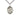 Sterling Silver St. Rose of Lima patron saint medal necklace with 24 inch chain, handcrafted by Bliss Manufacturing USA