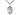 Sterling Silver St. Sebastian Patron Saint Medal Necklace 1 inch x 3/4 inch on 24 inch curb chain handcrafted by Bliss Manufacturing USA
