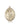 14kt Solid Gold Guardian Angel Paratrooper Medal Pendant 1 inch by 3/4 inch handcrafted by Bliss