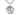Sterling silver Guardian Angel pendant necklace 1 x 5/8 inch medium with 24 inch curb chain by Bliss Manufacturing USA