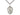 Sterling Silver St. Augustine of Hippo Medium Patron Saint Medal Necklace 1 x 3/4 inch on 24 inch Chain by Bliss