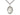 Sterling silver St. John Baptist de La Salle patron saint medal necklace with 24 inch chain by Bliss