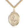 14kt Gold Filled St. Remigius of Reims Patron Saint Medal Necklace 1x3/4 inches with 24 inch chain by Bliss