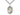 Sterling Silver St. Aedan of Ferns Patron Saint Medal Necklace 1 x 3/4 inch with 24 inch Chain by Bliss