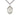 Sterling Silver St. Frances of Rome Catholic patron saint medal necklace with 24 inch chain by Bliss