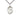 Sterling silver St. Kieran patron saint medal necklace, 1 inch pendant on 24 inch chain, handmade in USA by Bliss Manufacturing