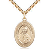 14kt Gold Filled Blessed John Henry Newman patron saint medal necklace with 24 inch chain by Bliss Manufacturing