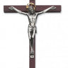10 inch hand-carved cherry wood Catholic wall crucifix with traditional corpus design in gift box