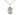 Sterling silver St. Catherine of Siena patron saint medal necklace with 18-inch chain, handcrafted by Bliss Manufacturing