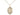 14kt gold filled St. Cecilia patron saint medal necklace with 18-inch chain, handcrafted by Bliss Manufacturing