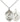 Sterling Silver St. Christopher Paratrooper Medal Necklace 3/4 inch by 1/2 inch with 18 inch chain by Bliss