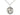 Sterling Silver St. Dymphna Patron Saint Medal Necklace 3/4 inch by 5/8 inch on 18 inch chain by Bliss Manufacturing