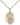 14kt Gold Filled St George Paratrooper Medal Necklace 3/4x1/2 inch 18 inch chain Bliss