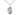 Sterling Silver St. John the Apostle Patron Saint Medal Necklace 3/4 x 1/2 inch on 18 inch chain by Bliss