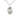 Sterling Silver St. Jude Thaddeus patron saint medal necklace 3/4 inch on 18 inch curb chain by Bliss