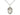 Sterling Silver St. Maria Faustina Medal Necklace 3/4 inch by 1/2 inch with 18 inch chain by Bliss USA