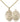 14kt Gold Filled St. Michael Air Force Medal Necklace 3/4 x 1/2 inch with 18 inch Chain by Bliss