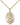 14kt Gold Filled St Michael Paratrooper Medal Necklace 3/4 x 1/2 inch pendant on 18 inch chain handmade by Bliss
