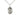 Sterling Silver St. Michael the Archangel medal necklace with 18 inch curb chain, 3/4 x 1/2 inch pendant, by Bliss