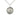 Sterling silver St. Peregrine medal necklace 3/4 x 5/8 inches with 18 inch chain by Bliss Manufacturing