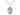 Sterling Silver St. Martin de Porres Patron Saint Medal Necklace 3/4 inch by 1/2 inch with 18 inch chain by Bliss Manufacturing