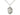 Sterling silver St. Thomas Aquinas patron saint medal necklace, 3/4 x 1/2 pendant, 18-inch chain, Bliss Manufacturing