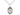 Sterling Silver St. Juan Diego patron saint medal necklace 3/4 inch on 18 inch curb chain by Bliss