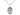 Sterling Silver St. John of God Patron Saint Medal Necklace 3/4 x 1/2 inch with 18 inch Curb Chain by Bliss