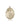 14kt Solid Gold Guardian Angel Paratrooper Medal Pendant 3/4 x 1/2 inches by Bliss Manufacturing
