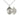 Sterling silver Guardian Angel EMT medal necklace 3/4 x 1/2 inch with 18 inch chain by Bliss Manufacturing