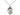 Sterling Silver Guardian Angel Pendant Necklace 3/4 x 1/2 inch with 18 inch Chain by Bliss