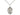 Sterling silver St. Martin of Tours patron saint medal necklace 3/4 x 1/2 inch with 18 inch chain by Bliss