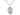 Sterling Silver St. Augustine of Hippo Medal Necklace 3/4 inch pendant on 18 inch chain handmade by Bliss