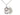 Sterling silver St. John Paul II patron saint medal necklace, 3/4 inch by 1/2 inch pendant on 18 inch chain, handcrafted by Bliss Manufacturing